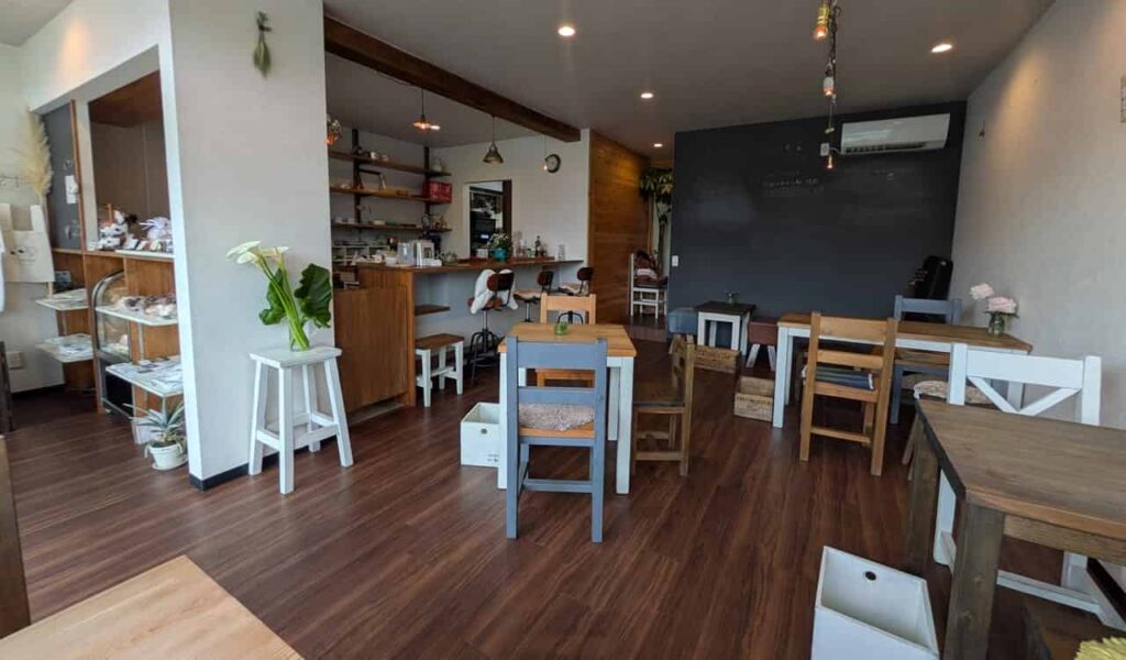 『cafe verb』の店内