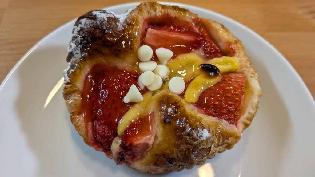 パンカンパニオのストロベリーデニッシュ