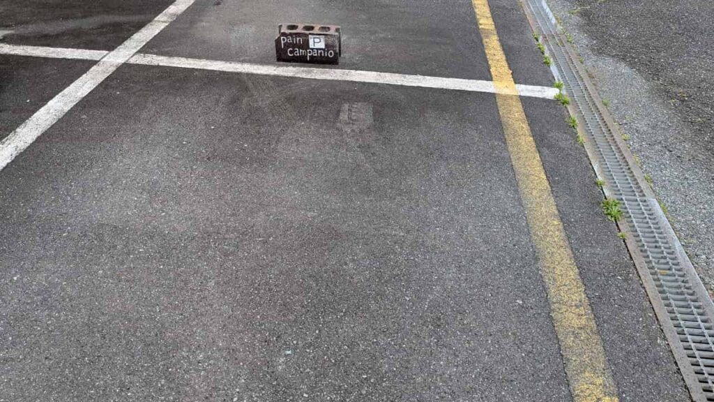 パンカンパニオの駐車場
