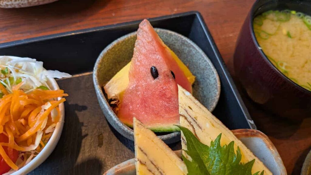 すし萬 あたらしのデザート
