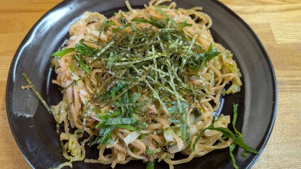 明太塩焼きそば