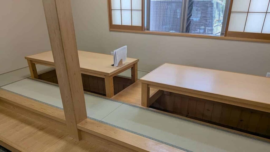 『和食処 佐とう』の店内