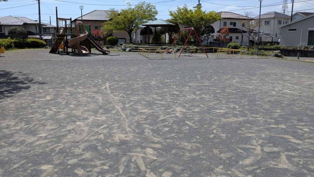 宝田公園の多目的広場