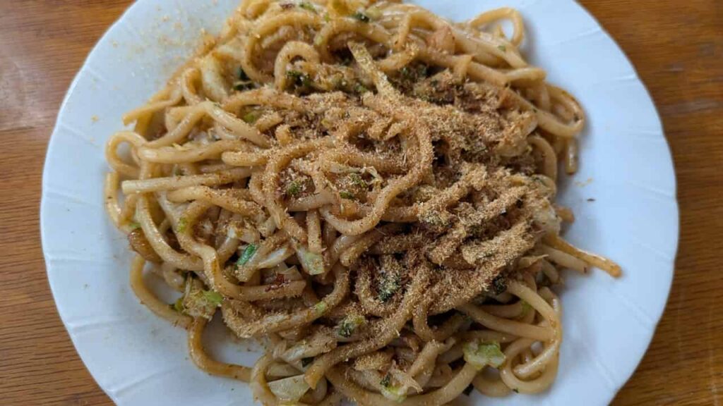 うめづの焼うどん