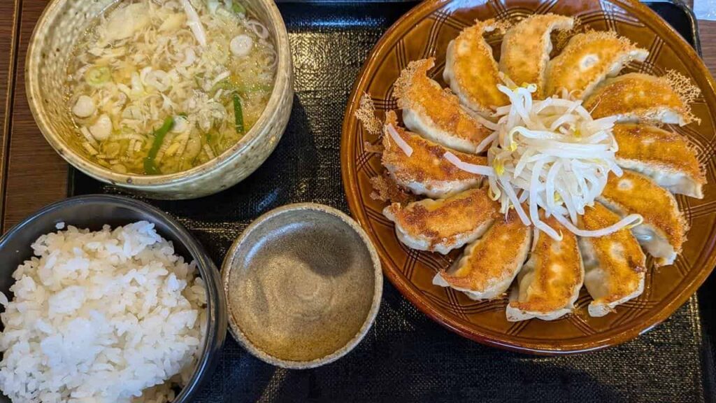 浜松餃子定食