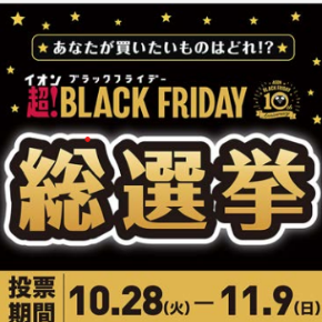 イオンモール富士宮・2025年ブラックフライデー